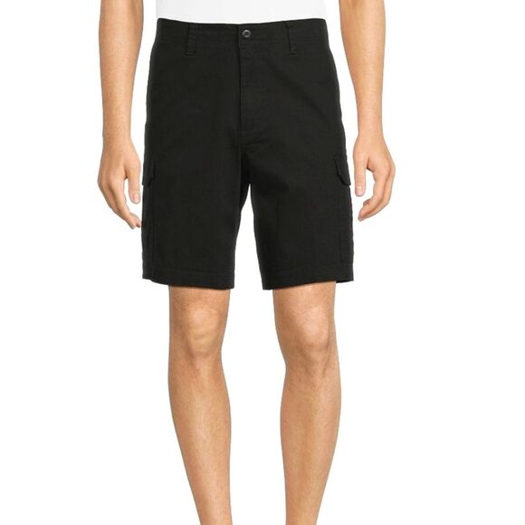 New George Men's Black Stretch Cargo Shorts 44 - Picture 1 of 9